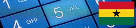 How to dial Ghana