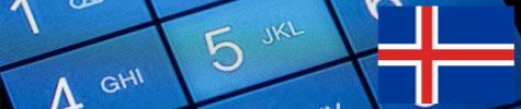 How to dial Iceland