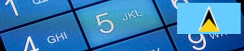 How to dial Saint Lucia
